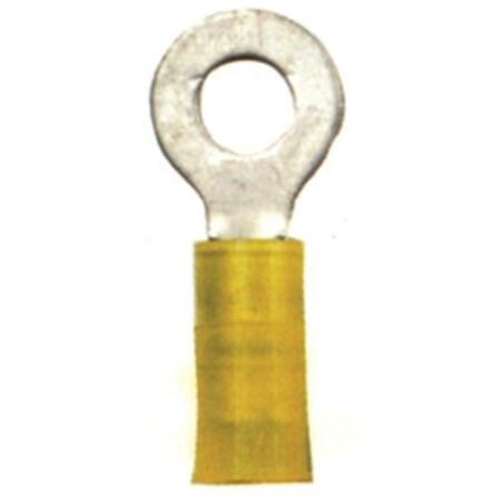 AFI 230223 12-10 gauge Nylon Insulated Ring Terminals, Yellow, 5PK 3003.5692